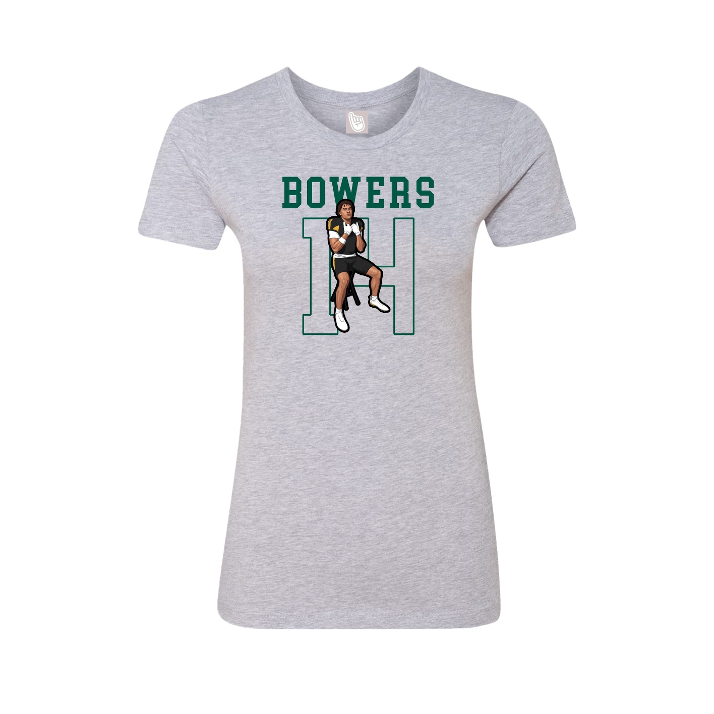 Fitted Women's Tee — Shirsey in Grey