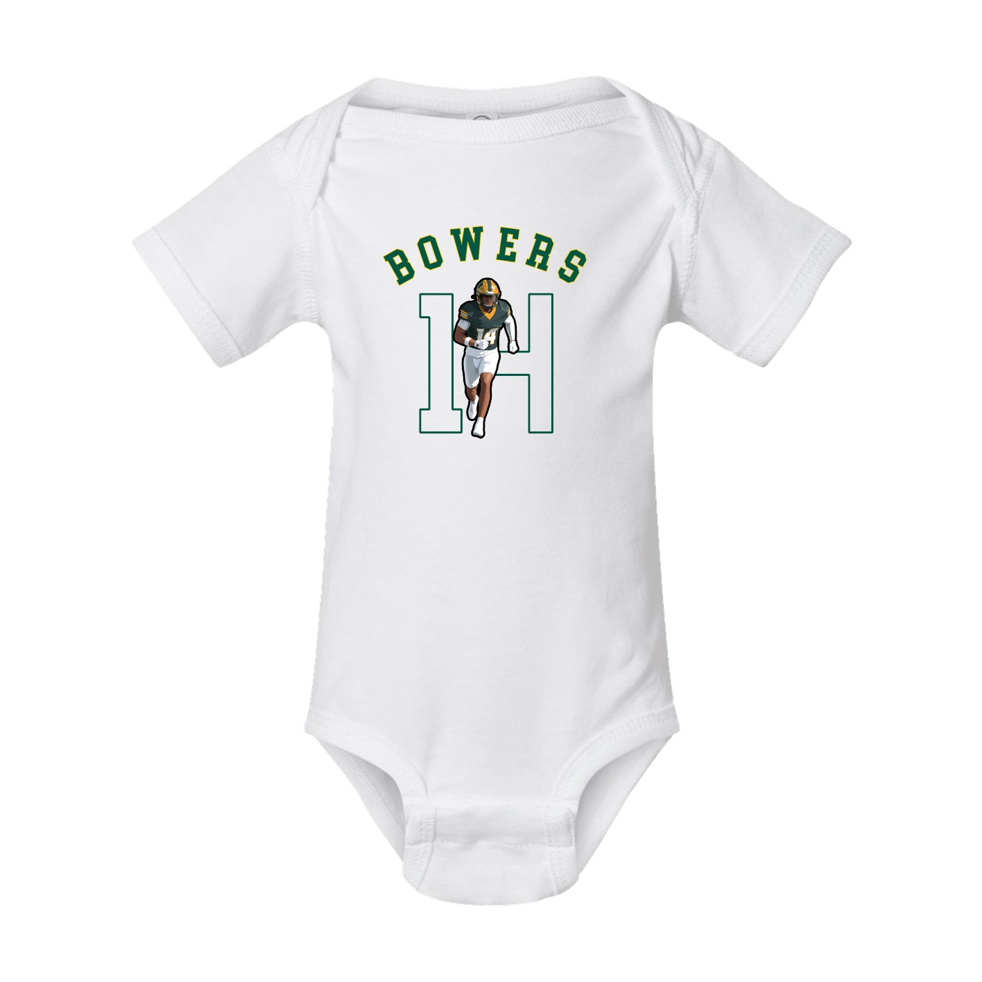 Baby Onesie — Shirsey Arch in White