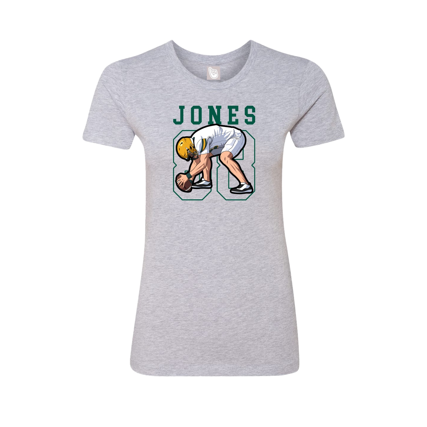 Fitted Women's Tee — Shirsey in Grey