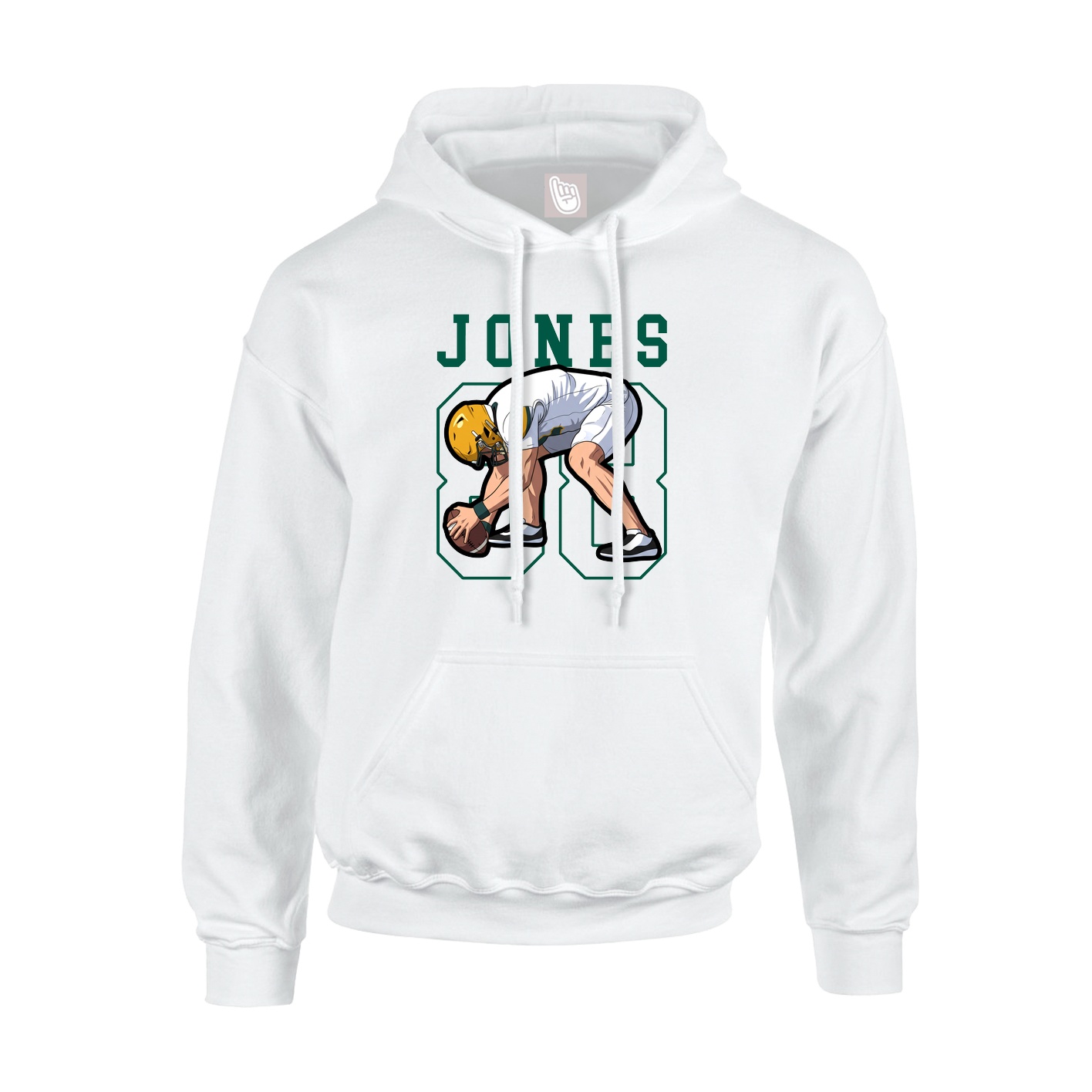 Hoodie — Shirsey in White