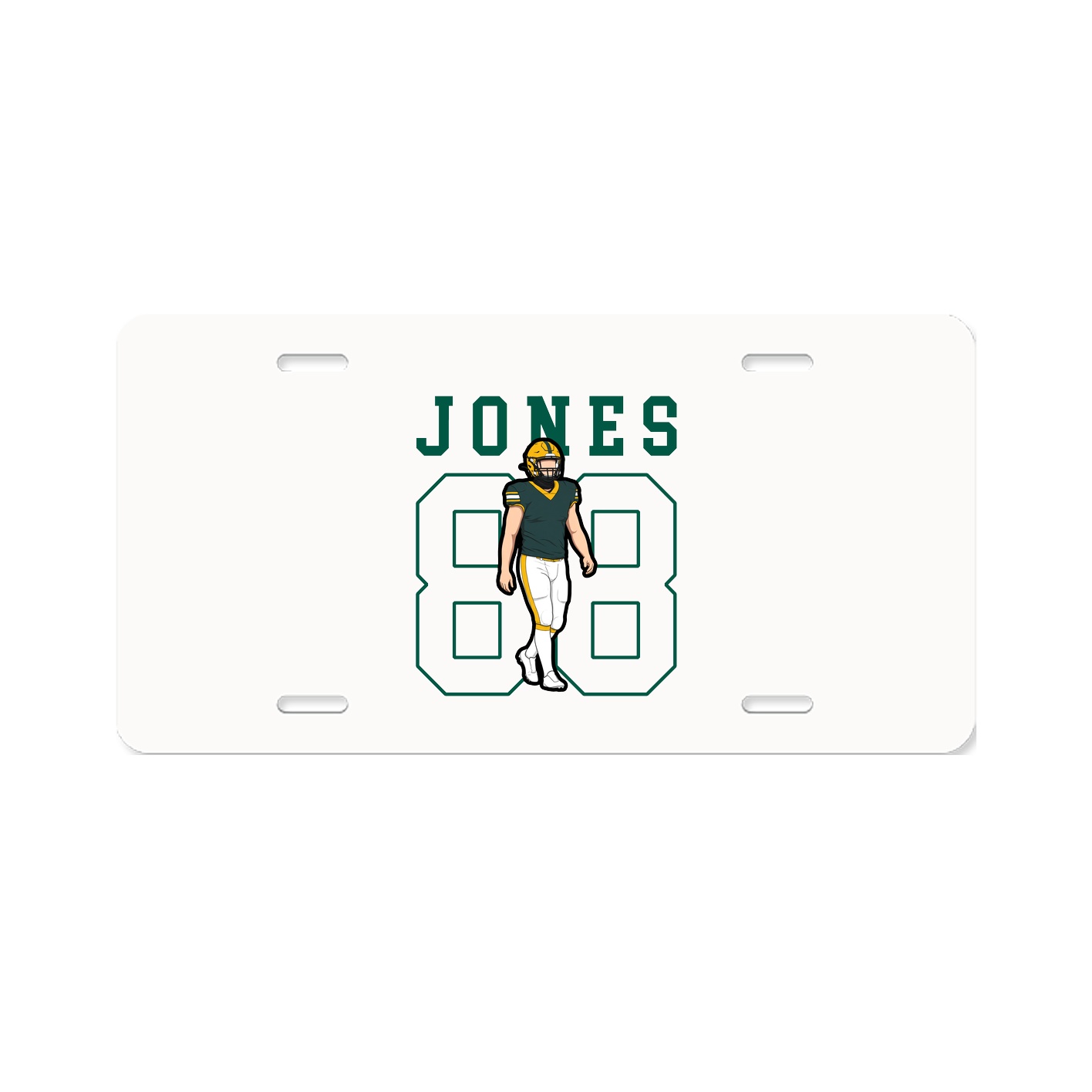 License Plate — Shirsey in Classic