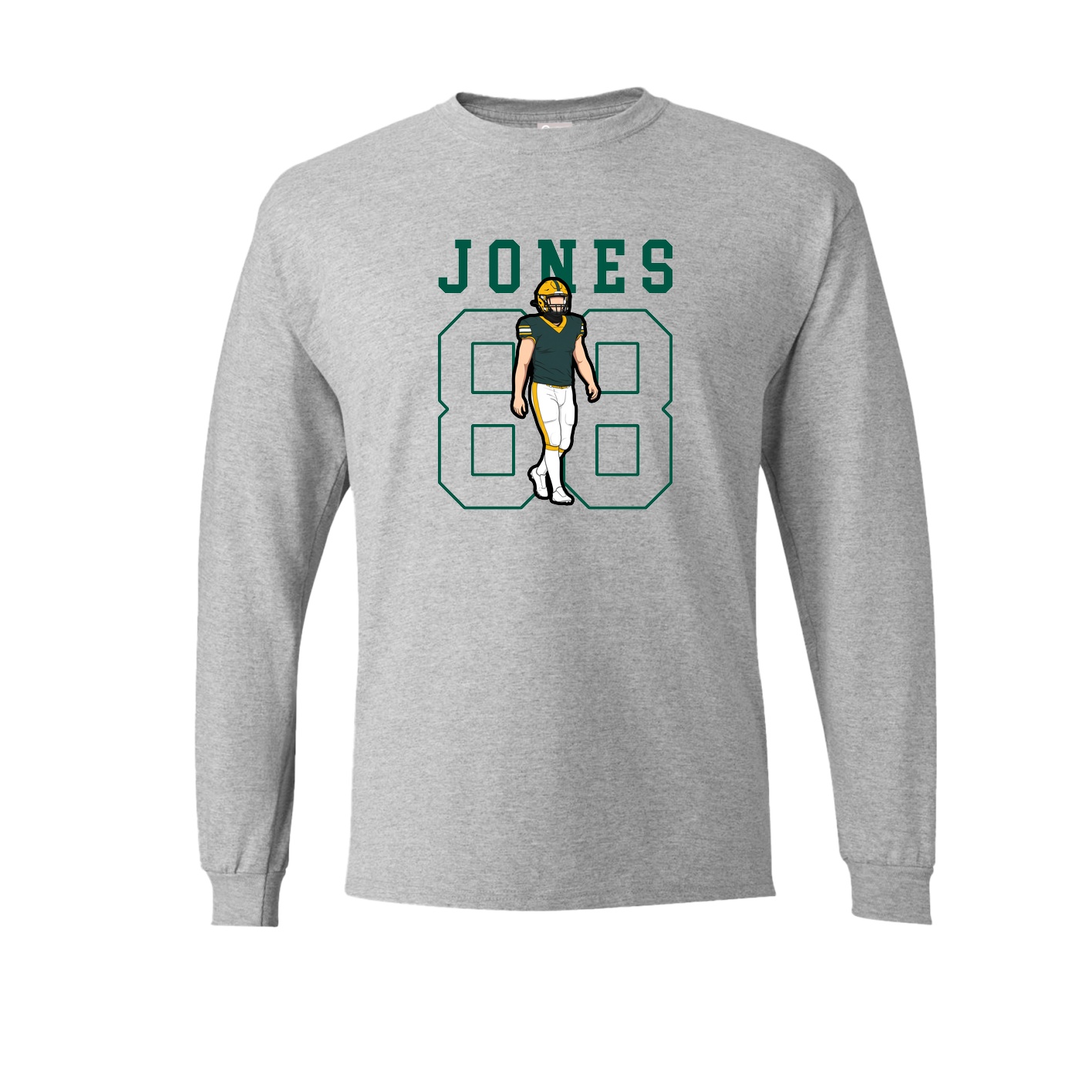 Long Sleeve Tee — Shirsey in Grey