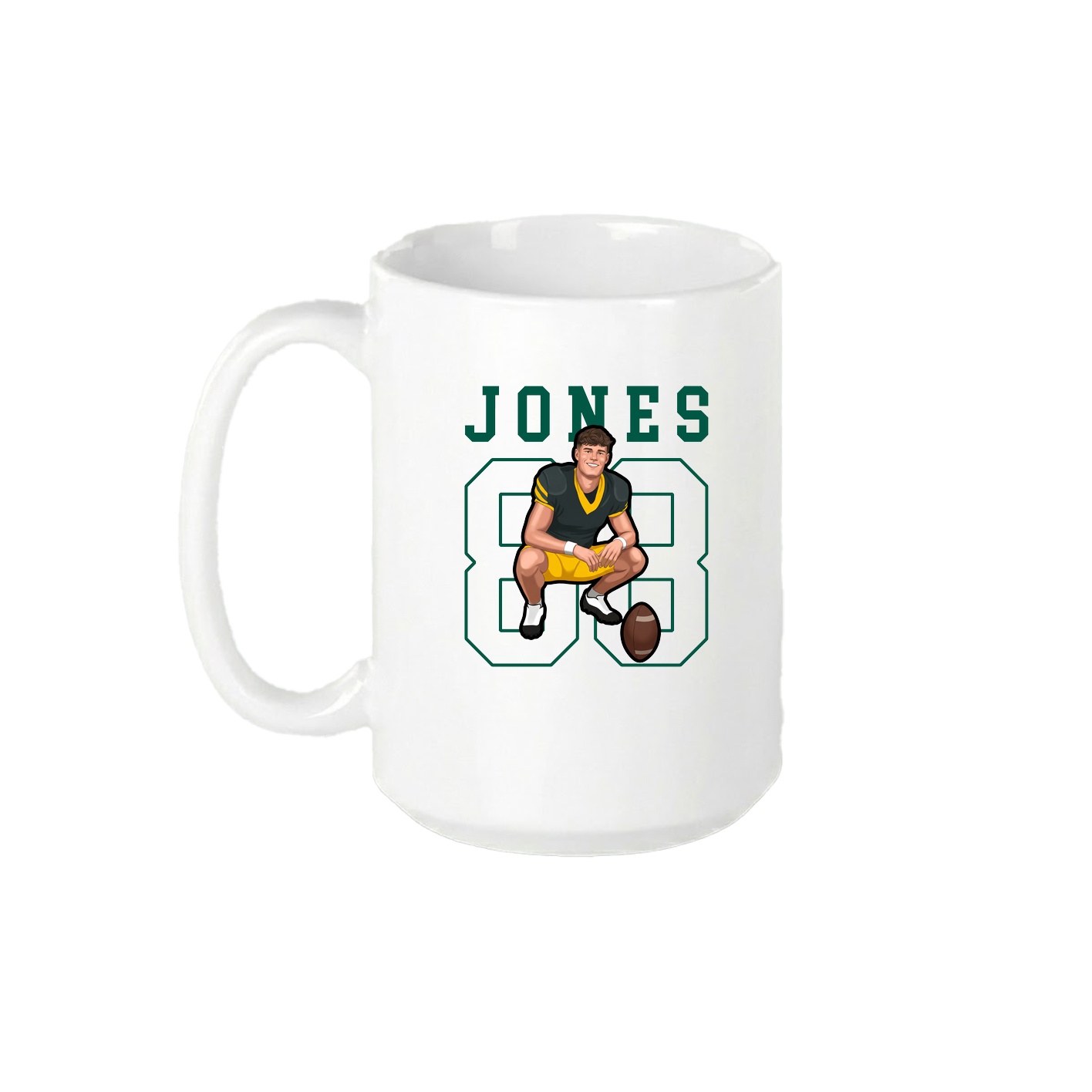 15oz Coffee Mug — Shirsey in White