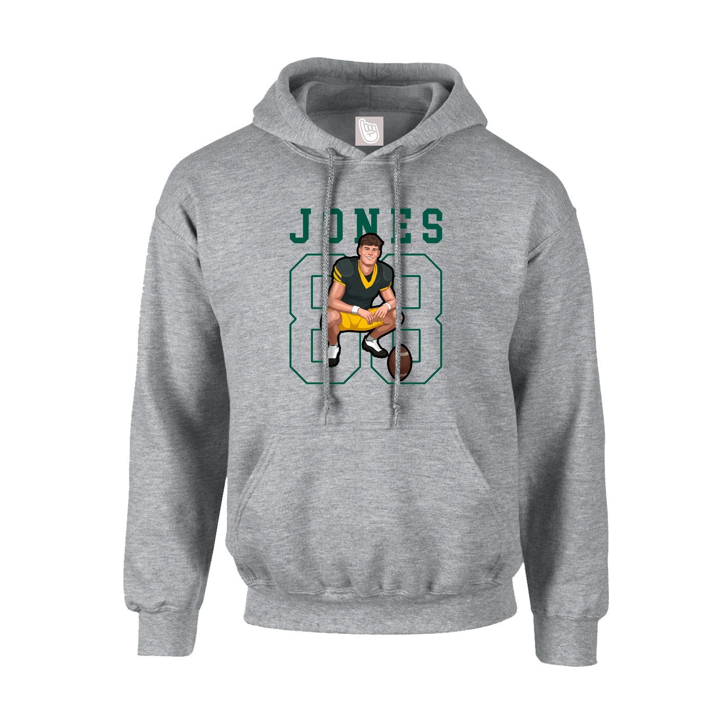 Youth Hoodie — Shirsey in Grey