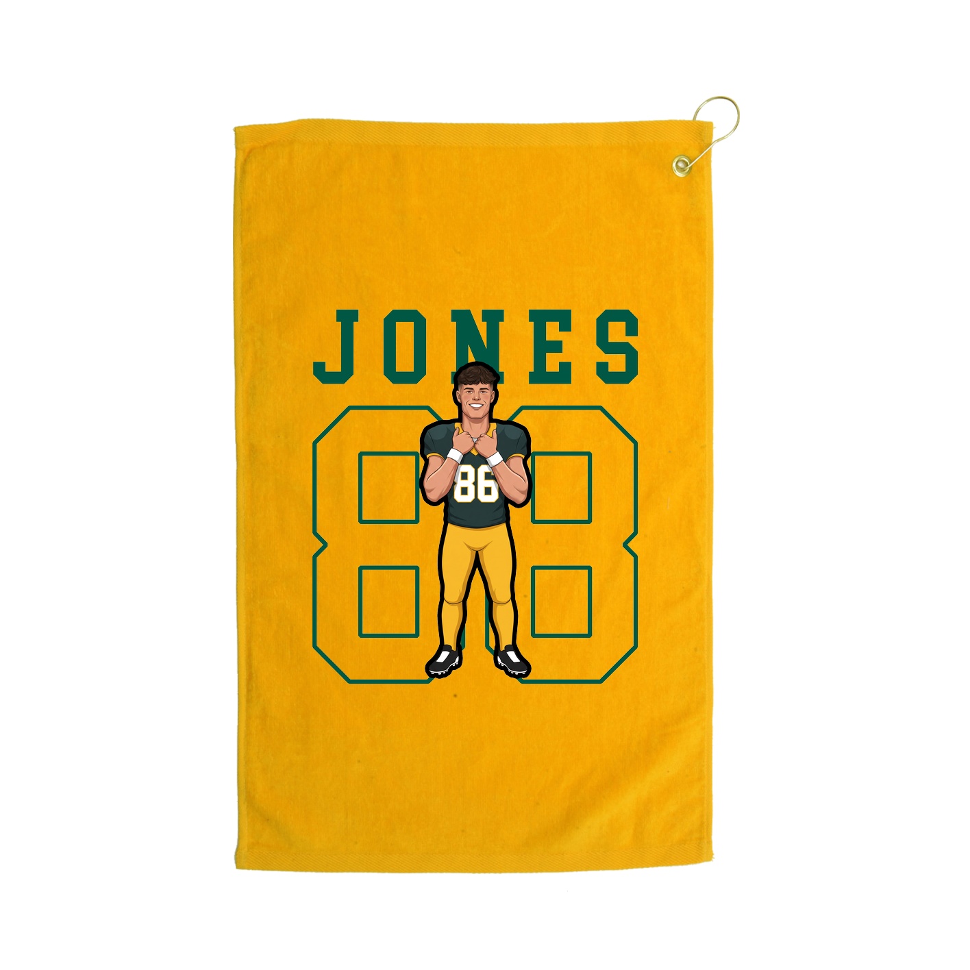 Golf Towel — Shirsey in Gold