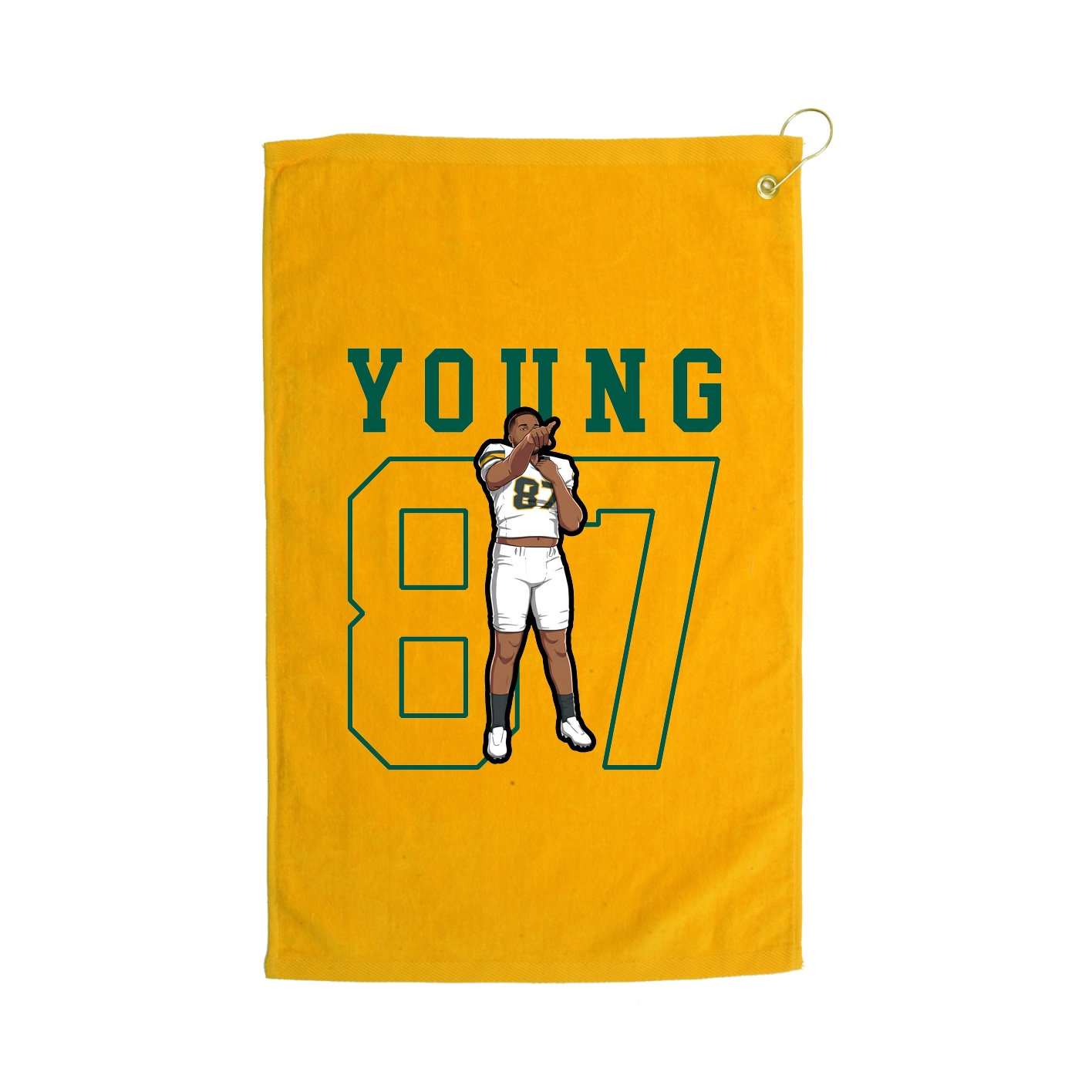 Golf Towel — Shirsey in Gold