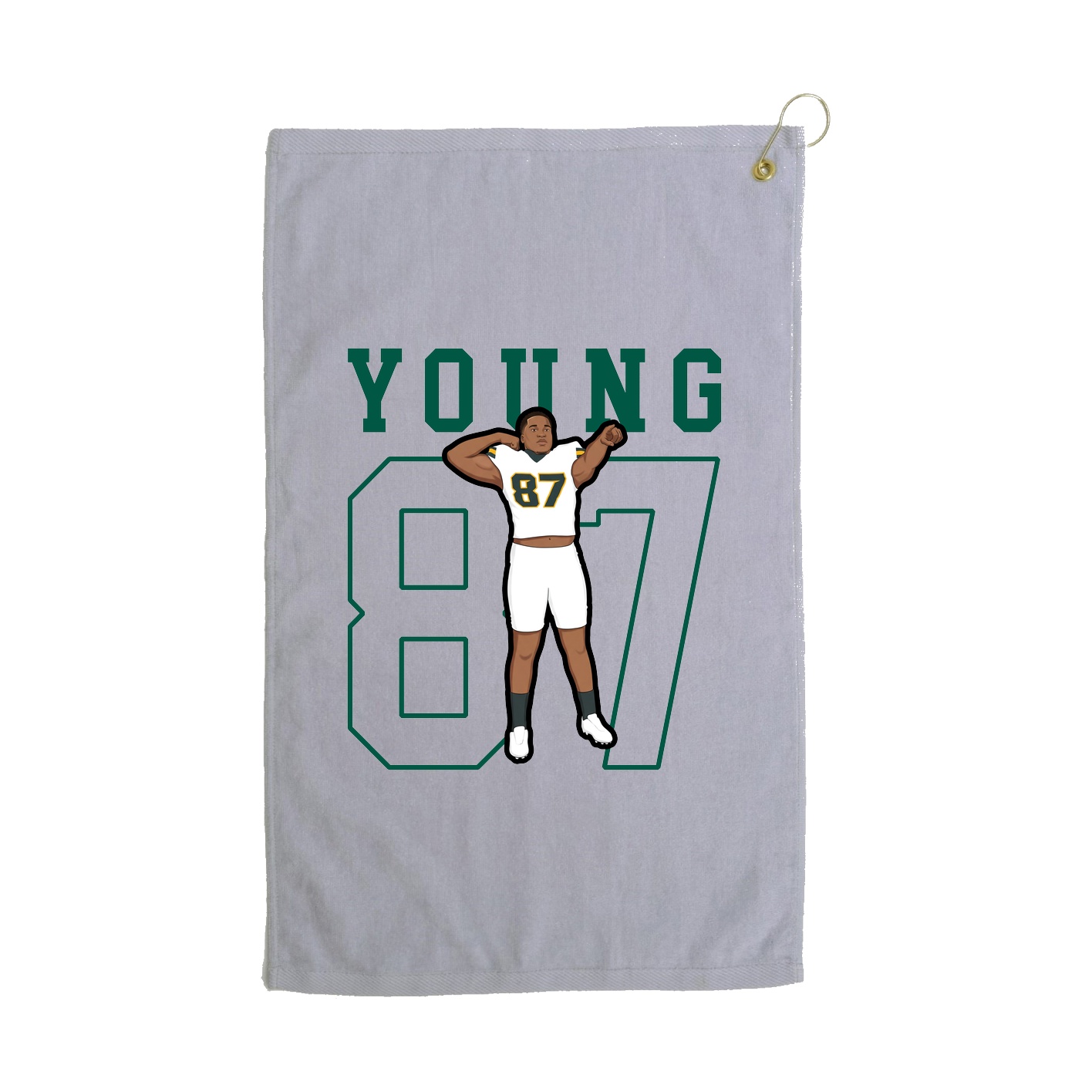 Golf Towel — Shirsey in Grey