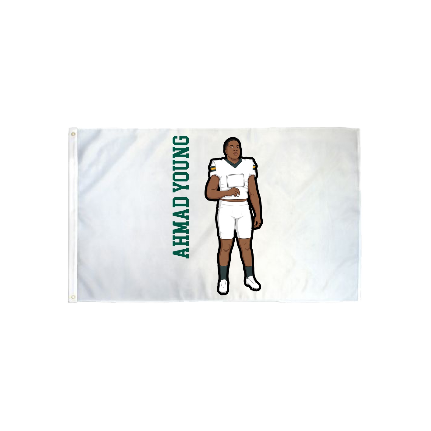 3x5 Flag — Name Vertical in Classic