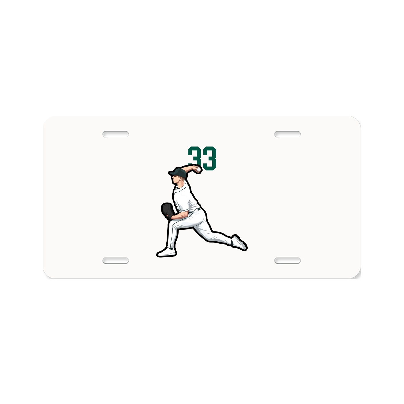 Aluminum License Plate