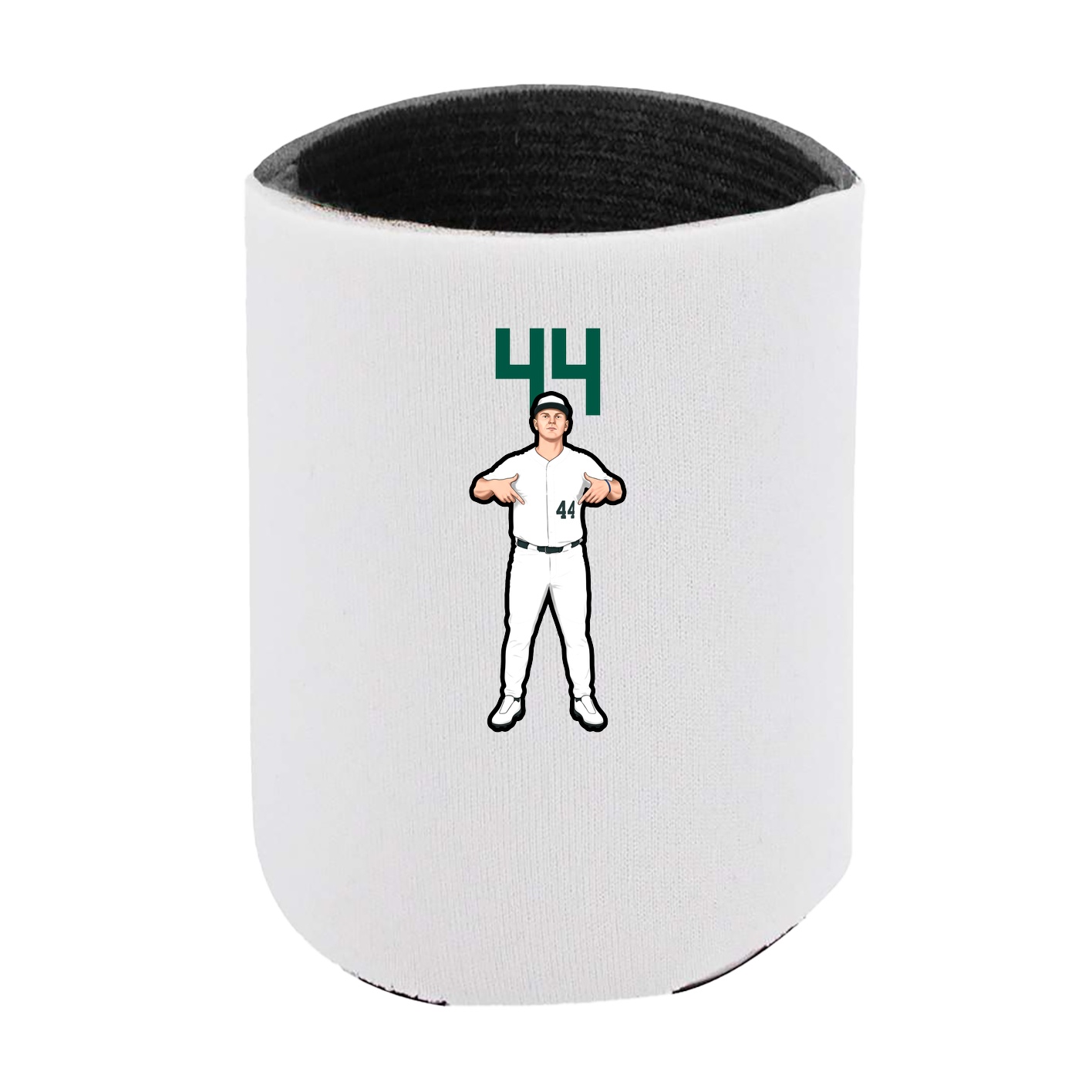 Can Holder — Number Top in White