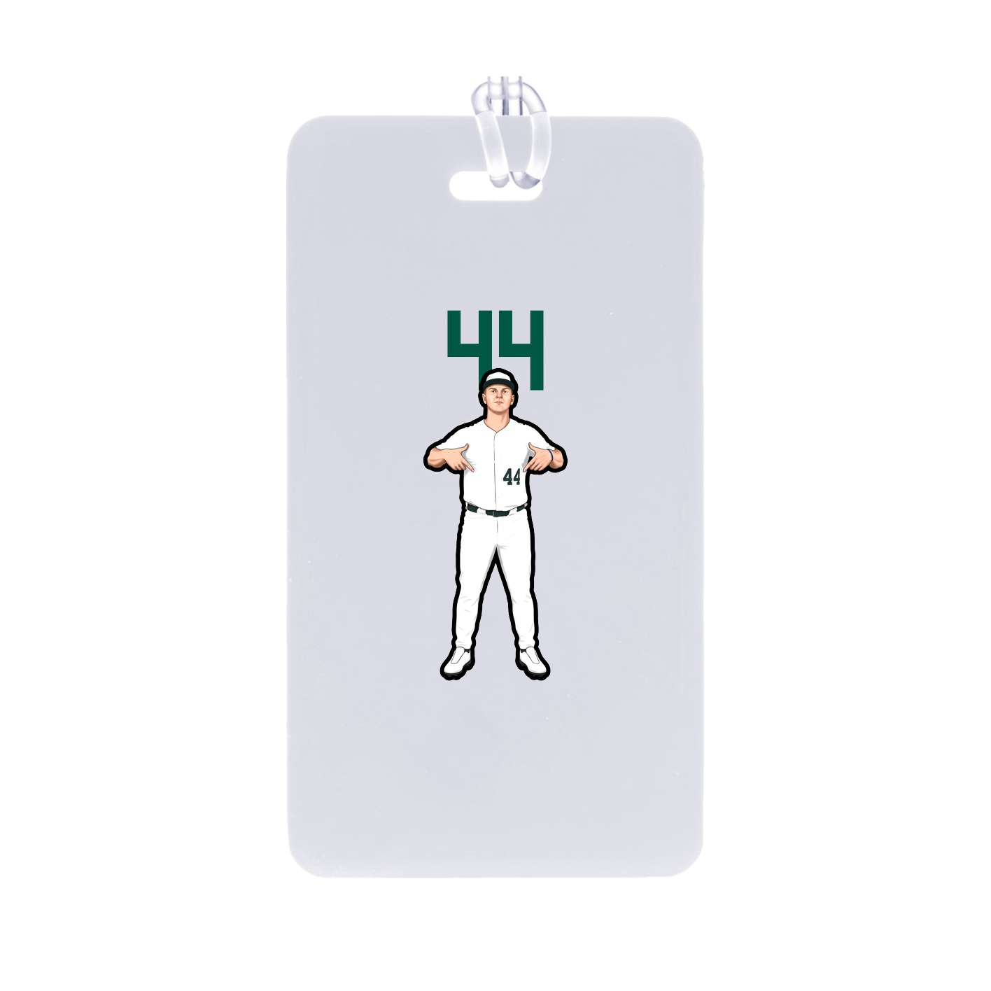 Bag Tag — Number Top in Classic