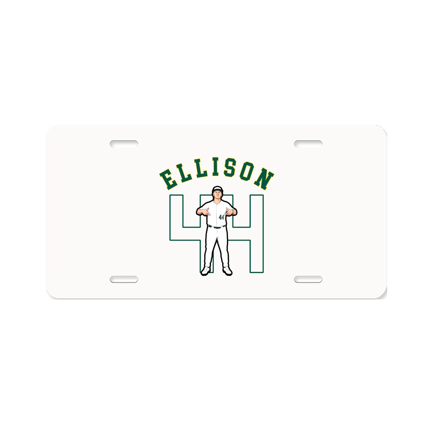 License Plate — Shirsey Arch in Classic