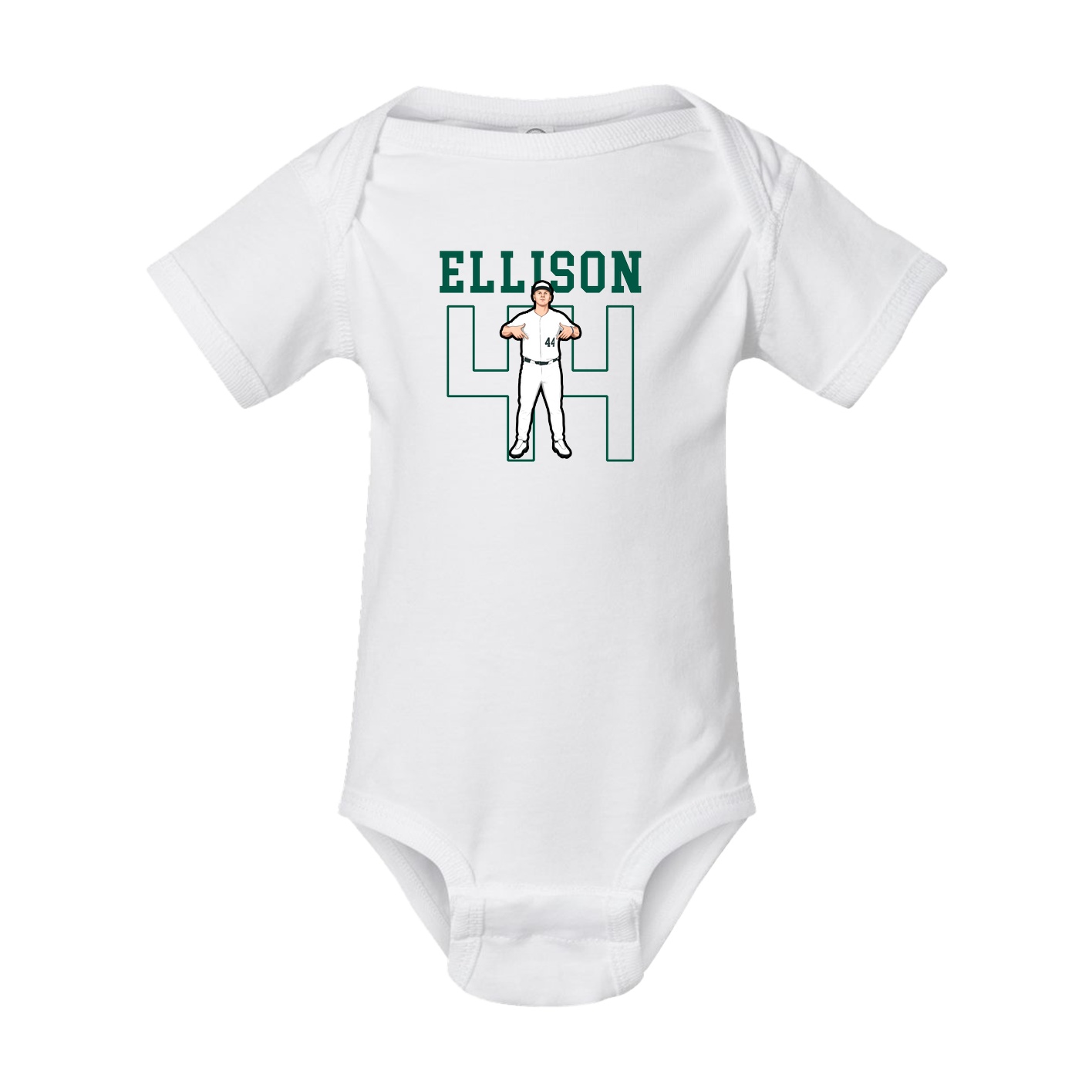 Baby Onesie — Shirsey in White