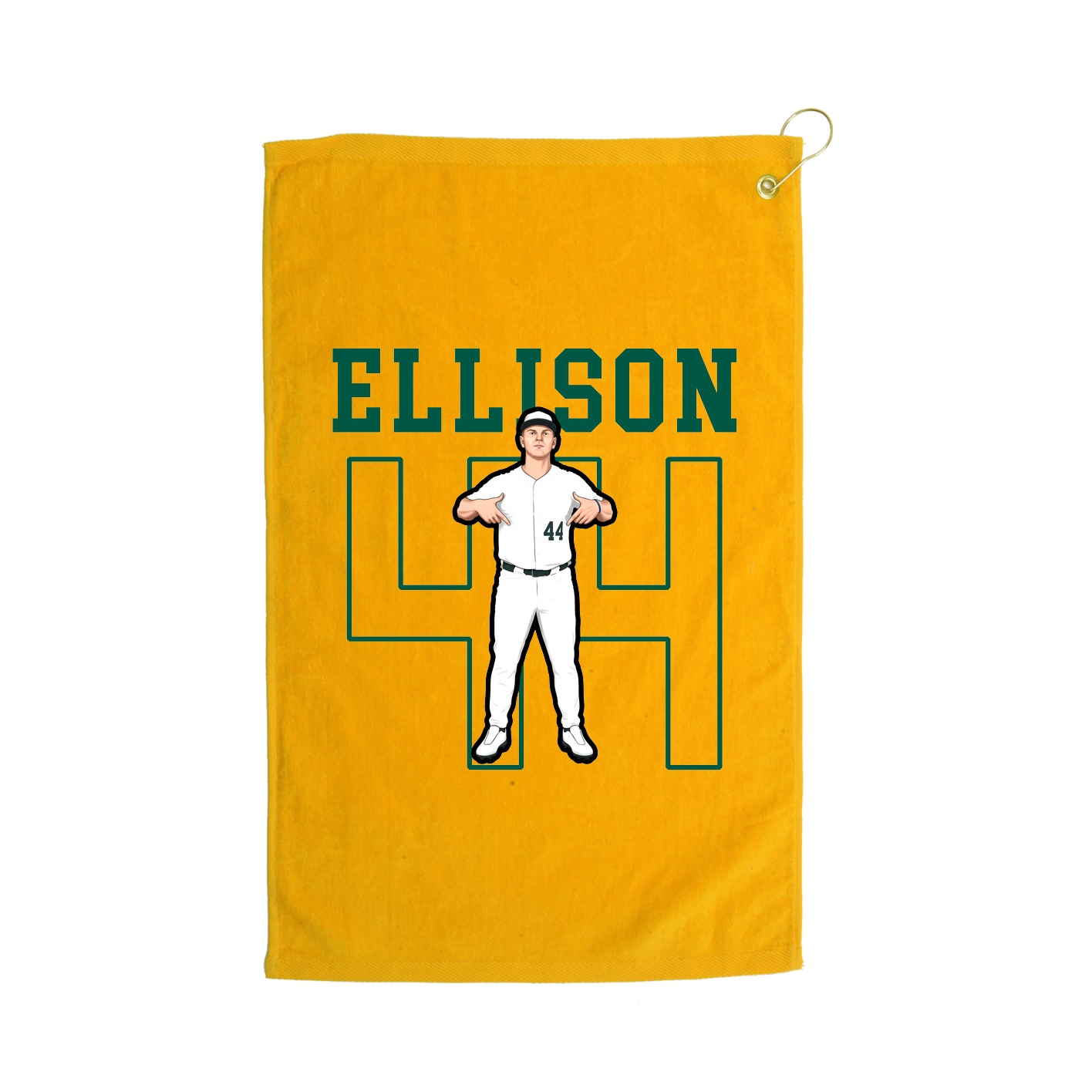 Golf Towel — Shirsey in Gold