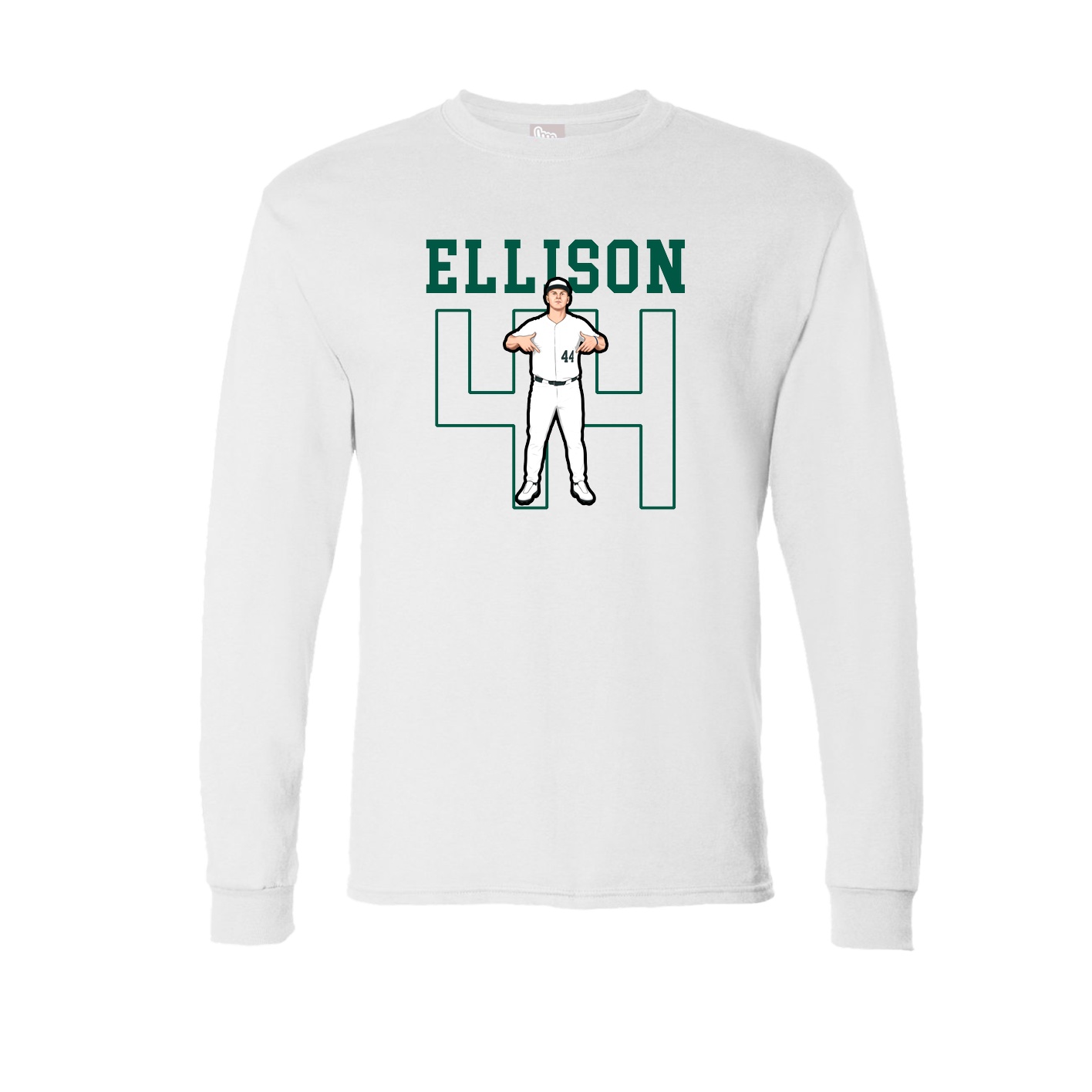 Long Sleeve Tee — Shirsey in White