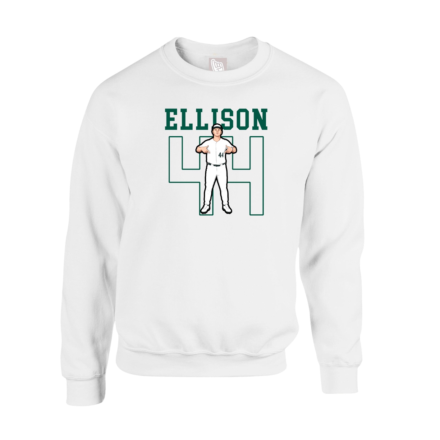 Fleece Crew — Shirsey in White