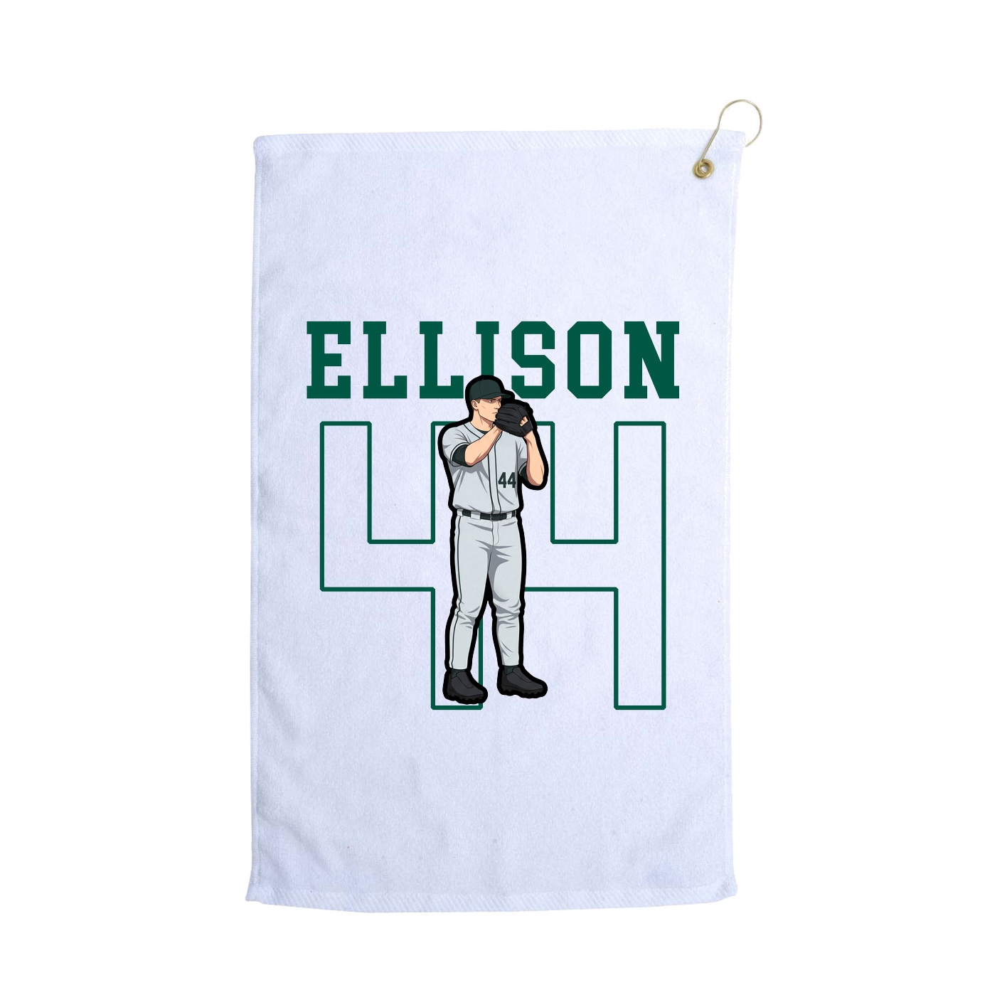 Golf Towel — Shirsey in White