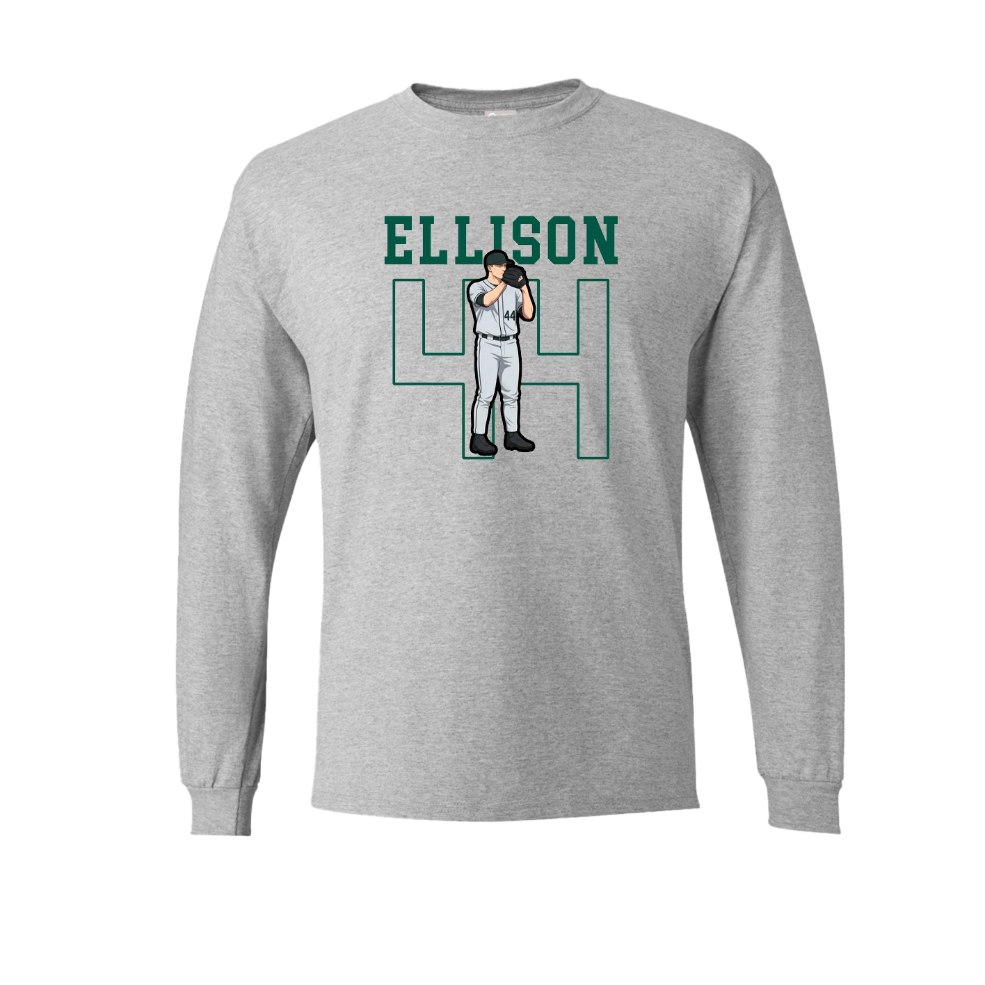 Long Sleeve Tee — Shirsey in Grey