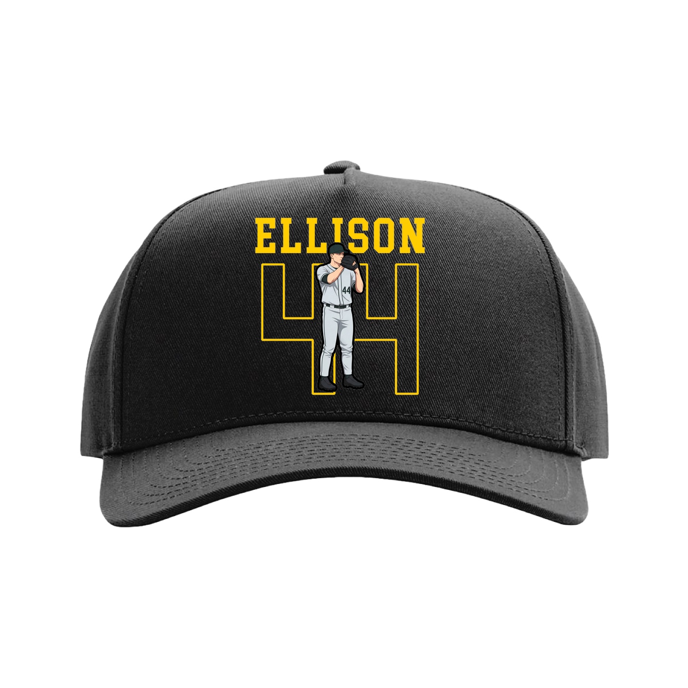 Full Fabric Five-Panel Champ Cap