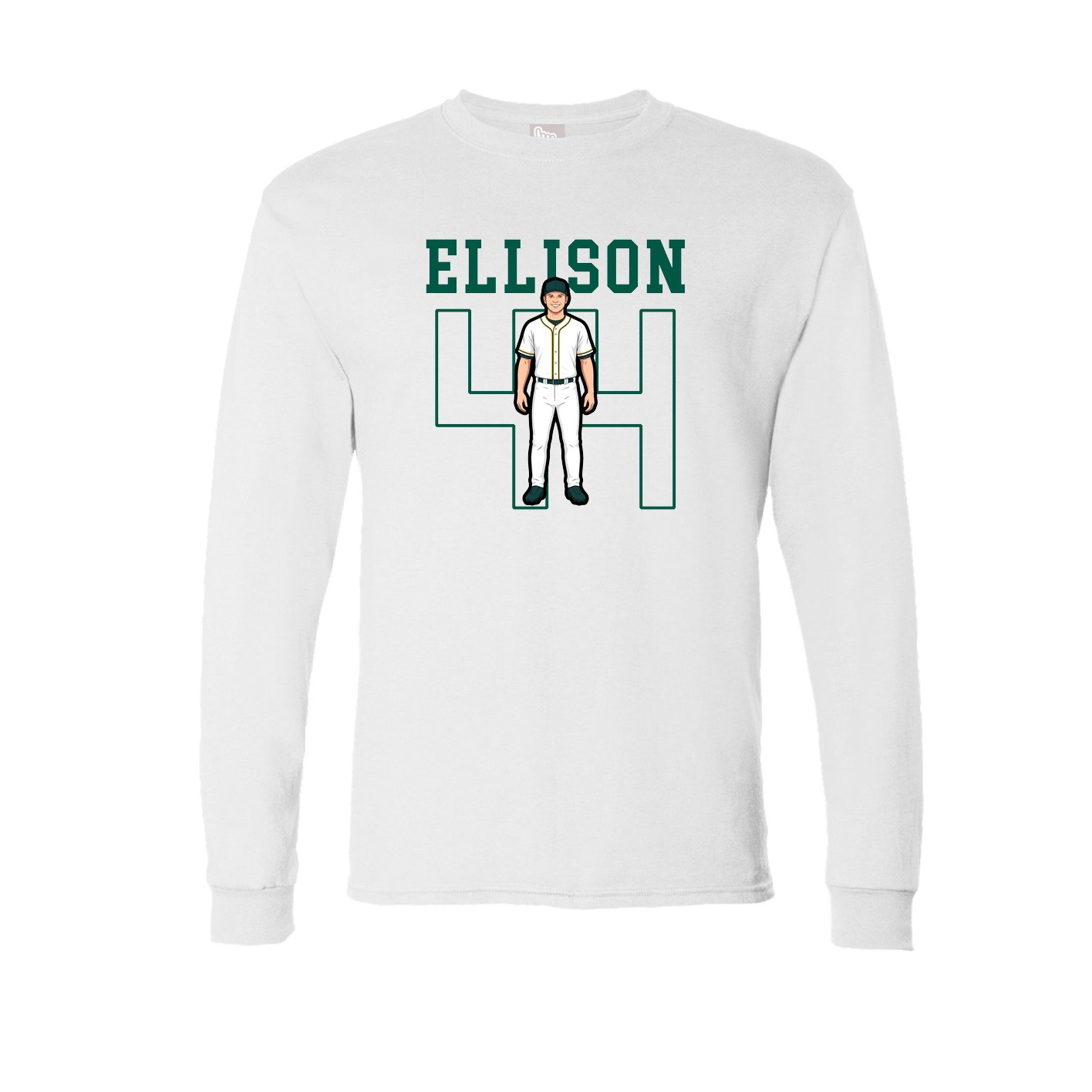 Long Sleeve Tee — Shirsey in White