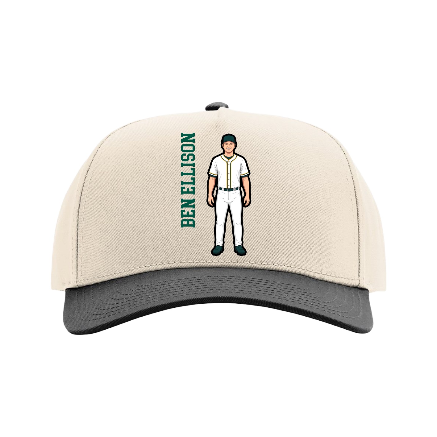 Full Fabric Five-Panel Champ Cap