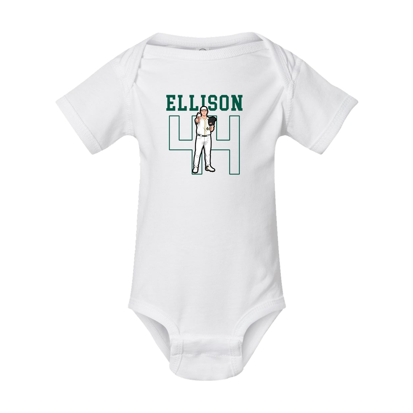 Baby Onesie — Shirsey in White