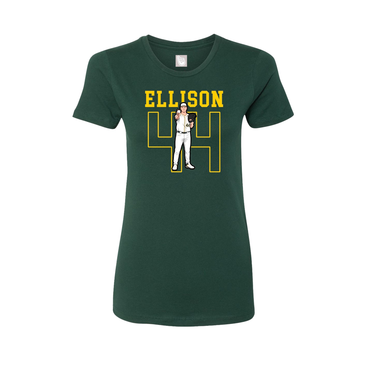 Fitted Women's Tee — Shirsey in Green
