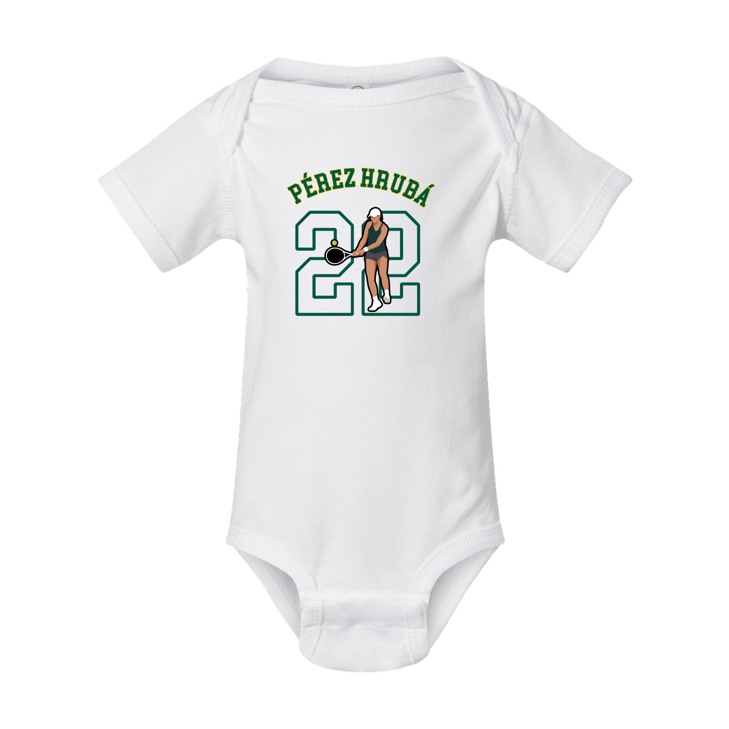 Baby Onesie — Shirsey Arch in White