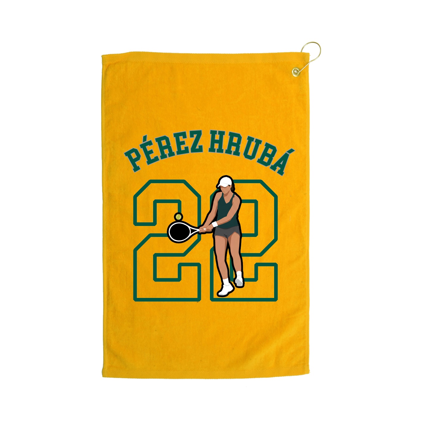 Golf Towel — Shirsey Arch in Gold