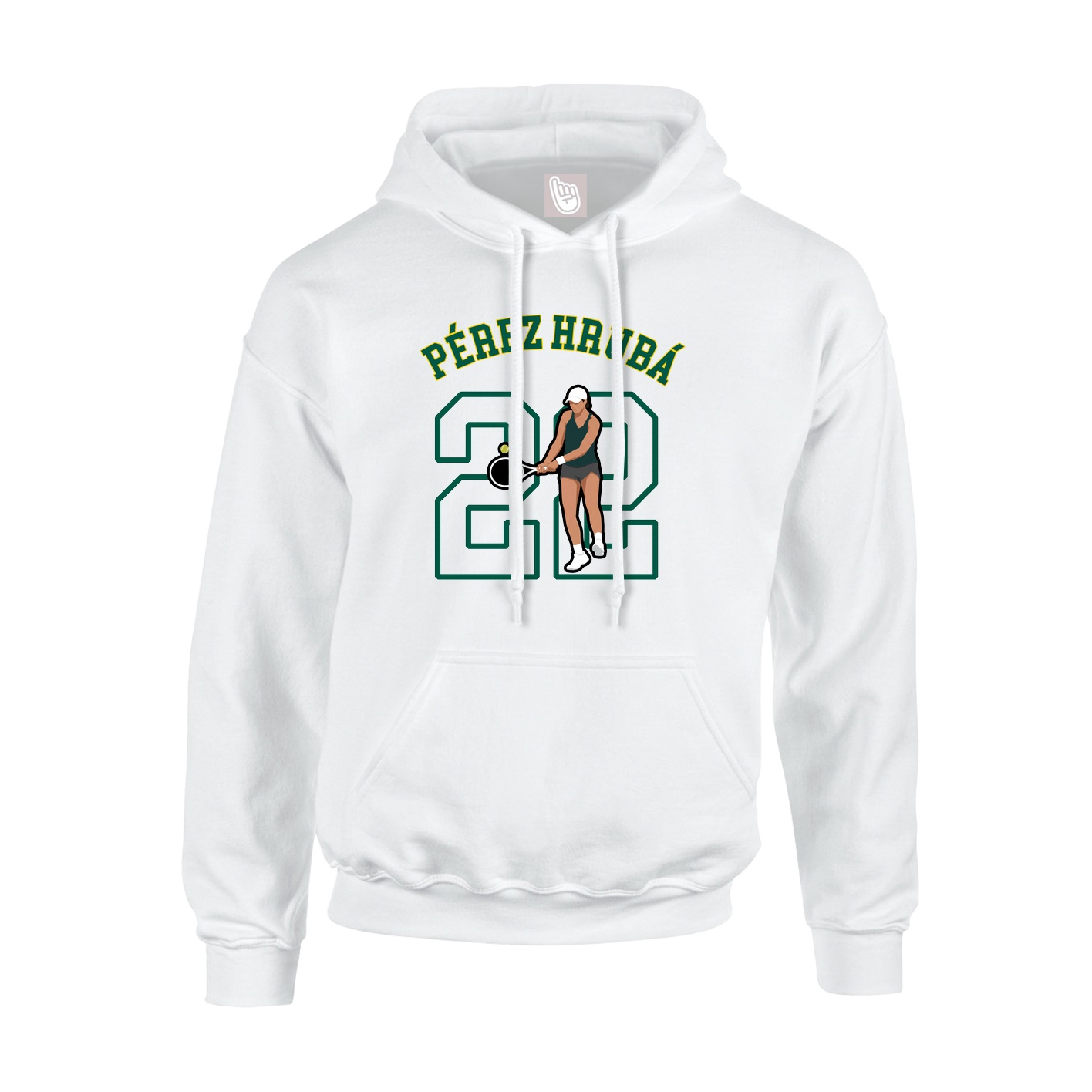 Youth Hoodie — Shirsey Arch in White