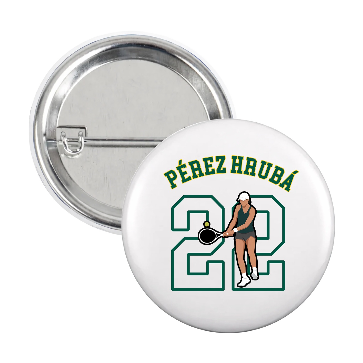 Game Day Button — Shirsey Arch in White