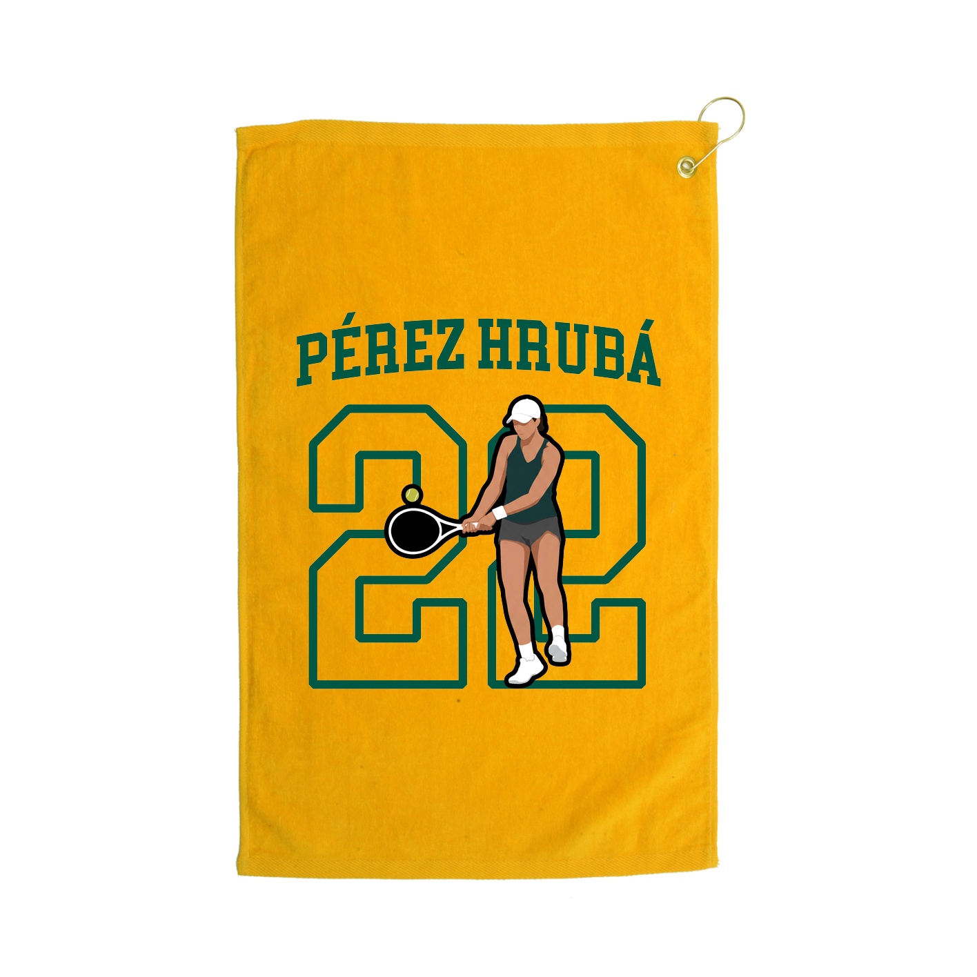 Golf Towel — Shirsey in Gold