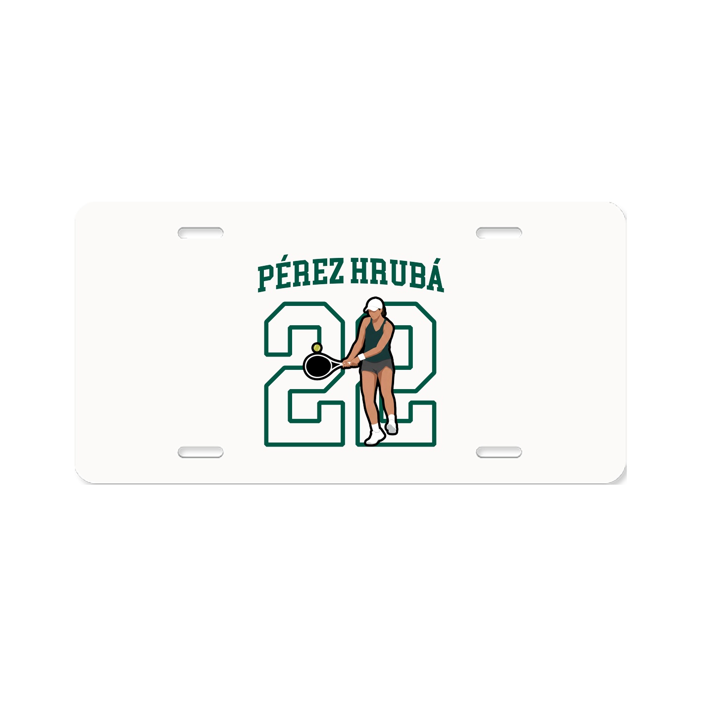 Aluminum License Plate
