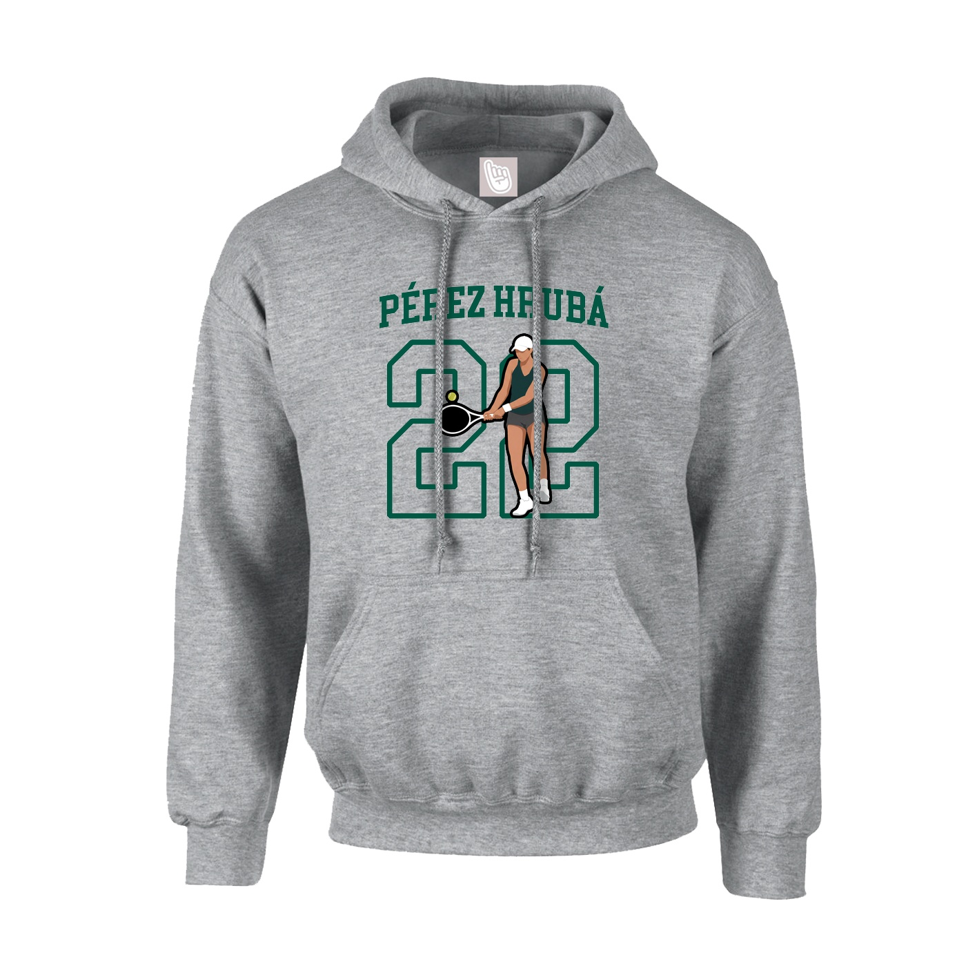 Hoodie — Shirsey in Grey