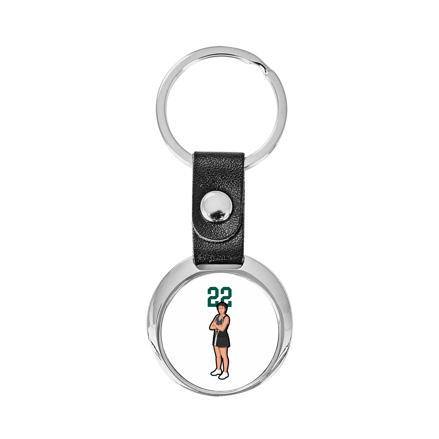 Key Chain — Number Top in Classic