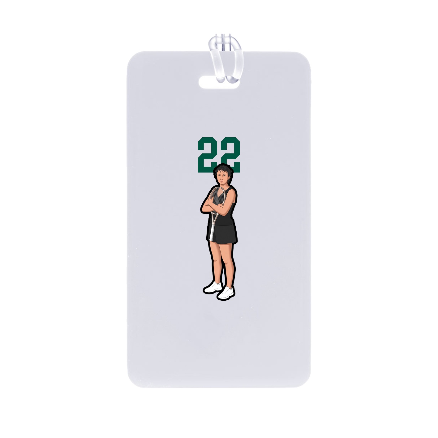 Bag Tag — Number Top in Classic