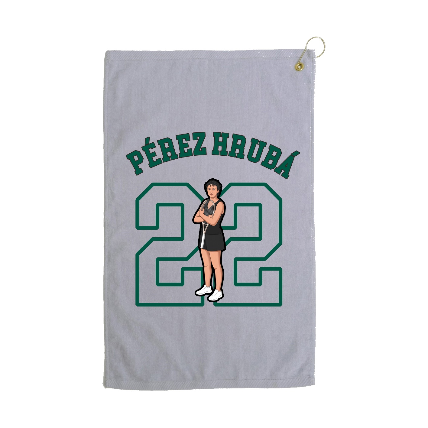Golf Towel — Shirsey Arch in Grey