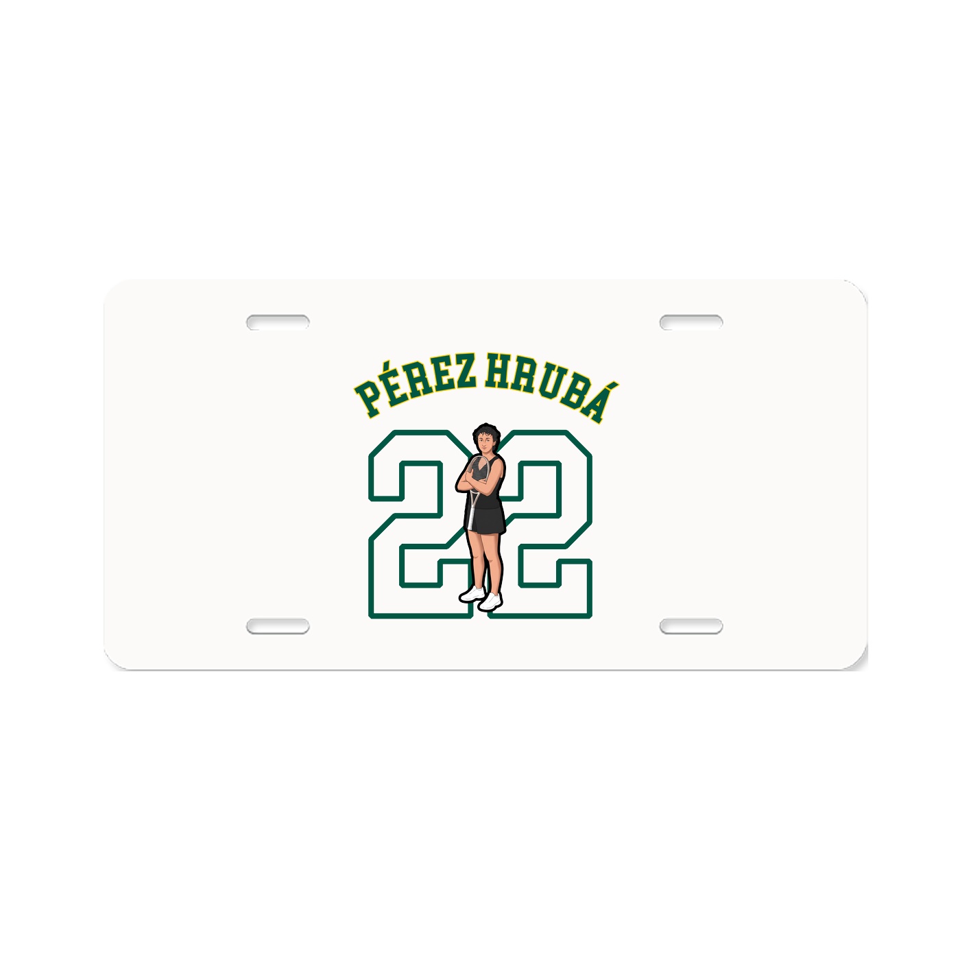 License Plate — Shirsey Arch in Classic
