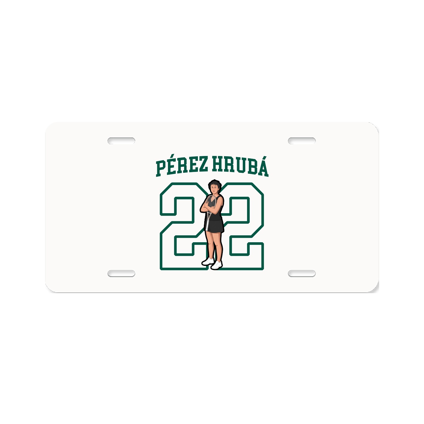 License Plate — Shirsey in Classic