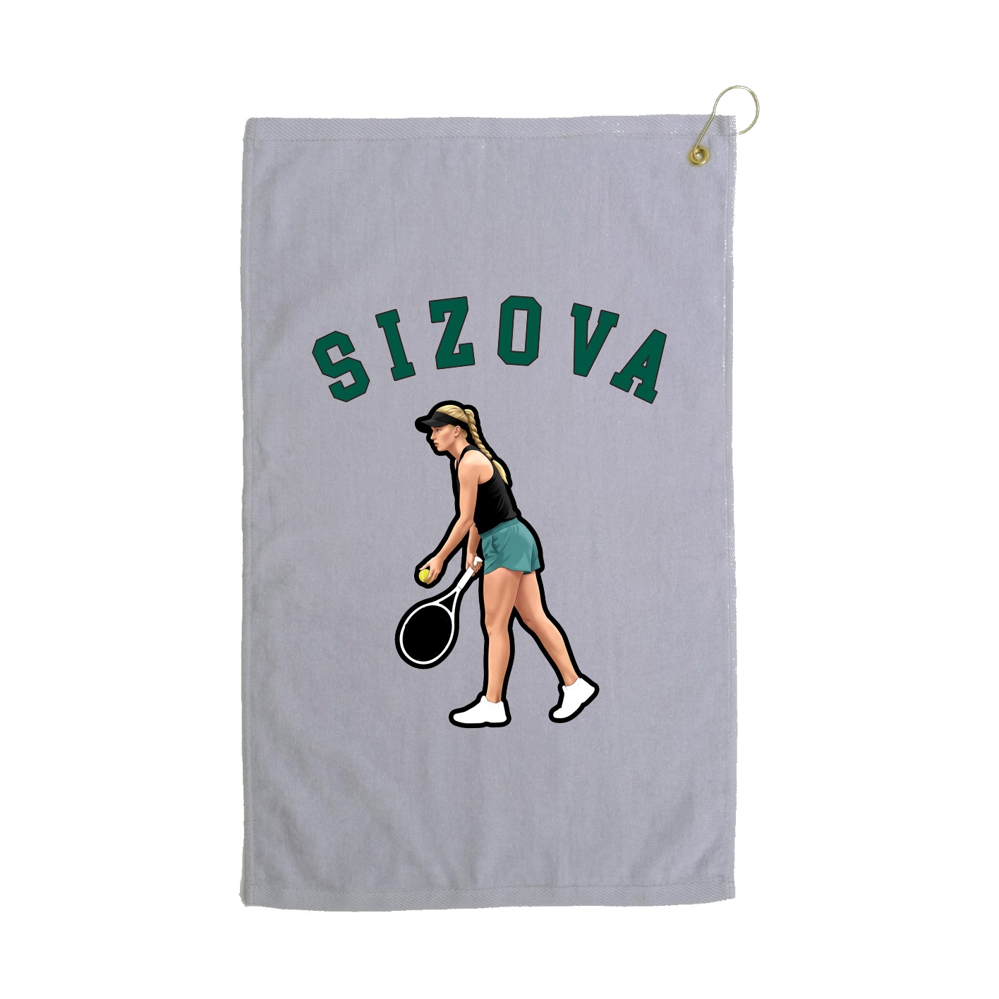 Golf Towel — Shirsey Arch in Grey