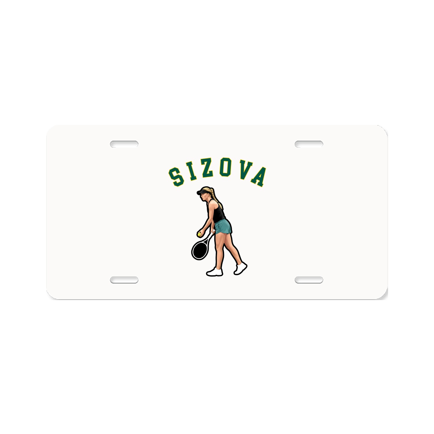 License Plate — Shirsey Arch in Classic
