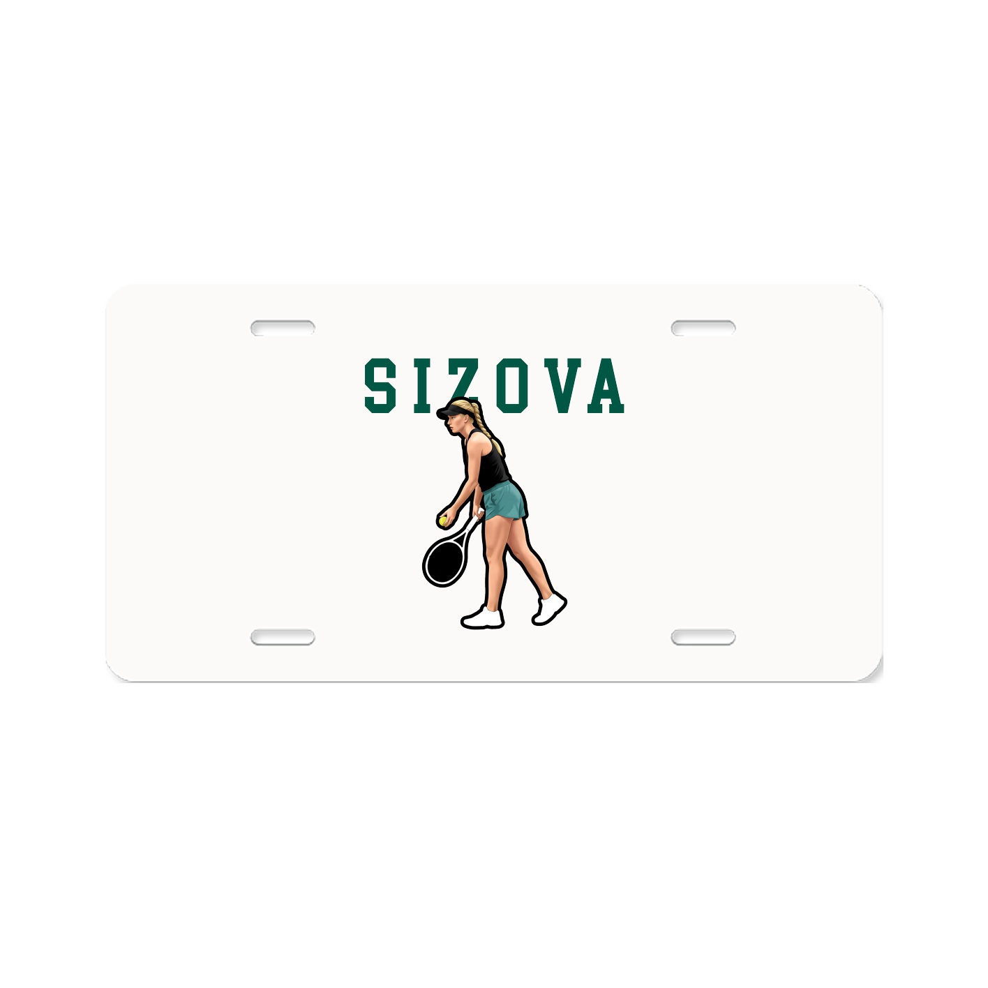 License Plate — Shirsey in Classic