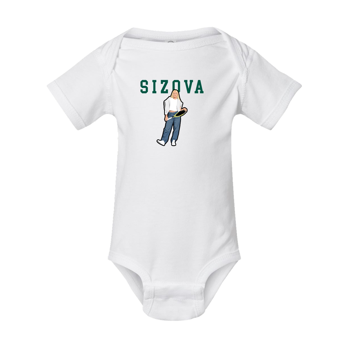 Baby Onesie — Shirsey in White