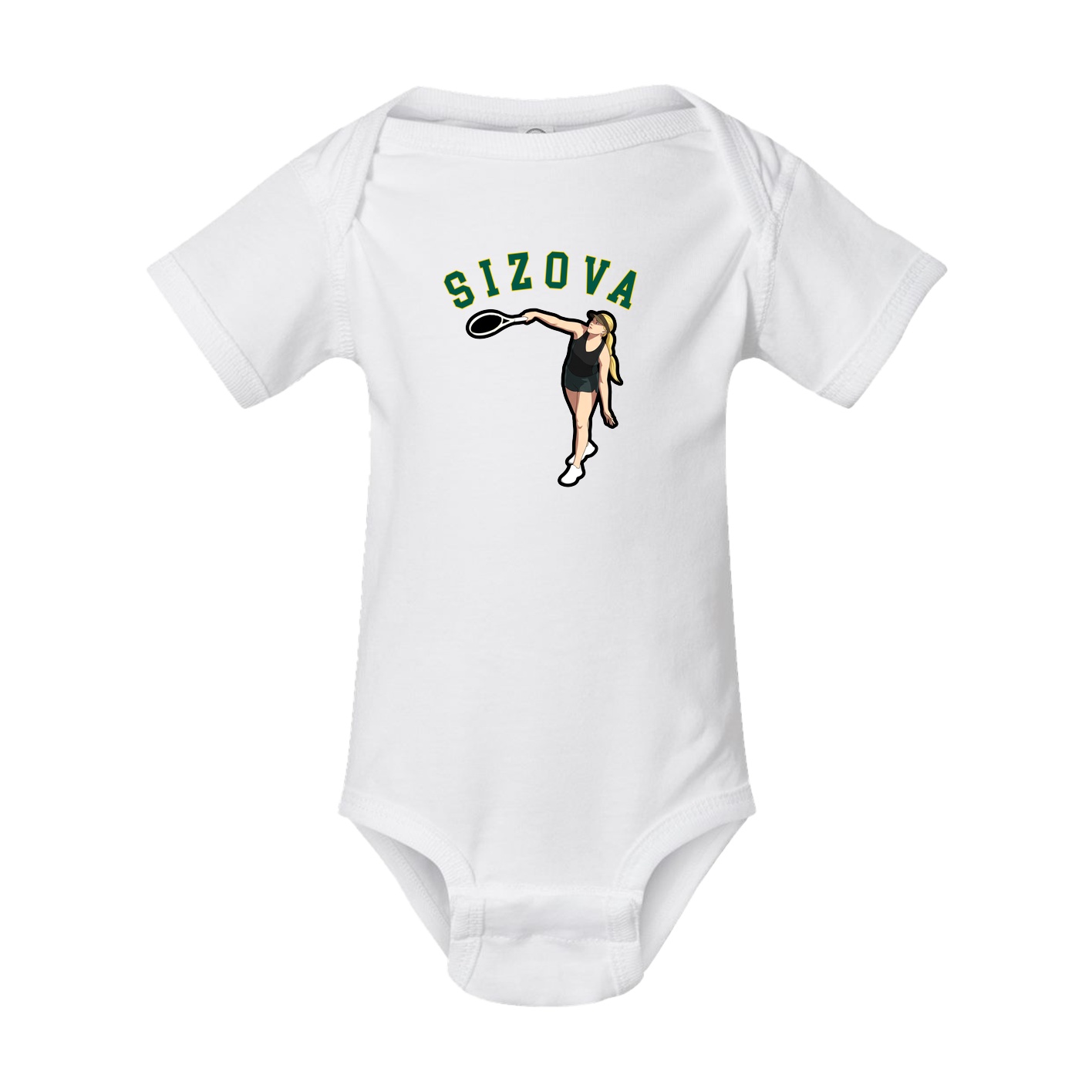 Baby Onesie — Shirsey Arch in White