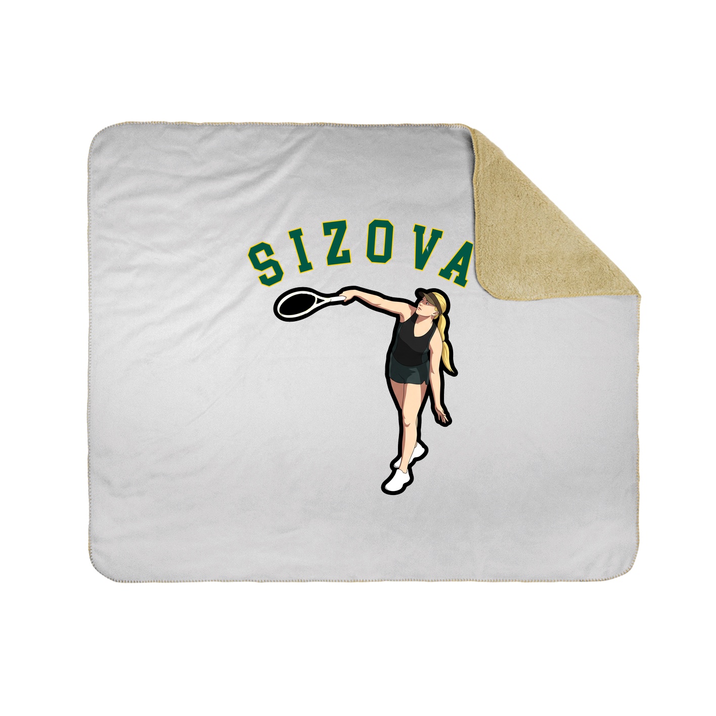 Throw Blanket — Shirsey Arch in White