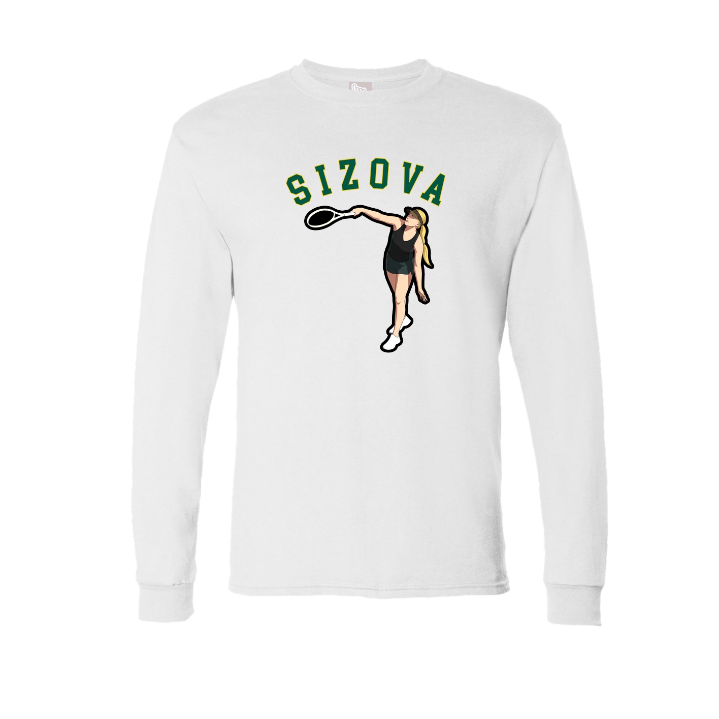 Long Sleeve Tee — Shirsey Arch in White
