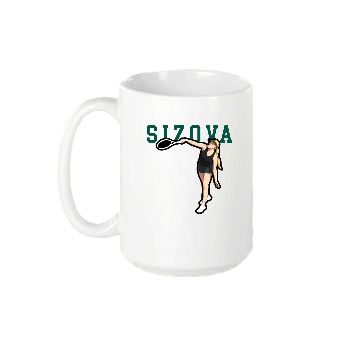 15oz Coffee Mug — Shirsey in White