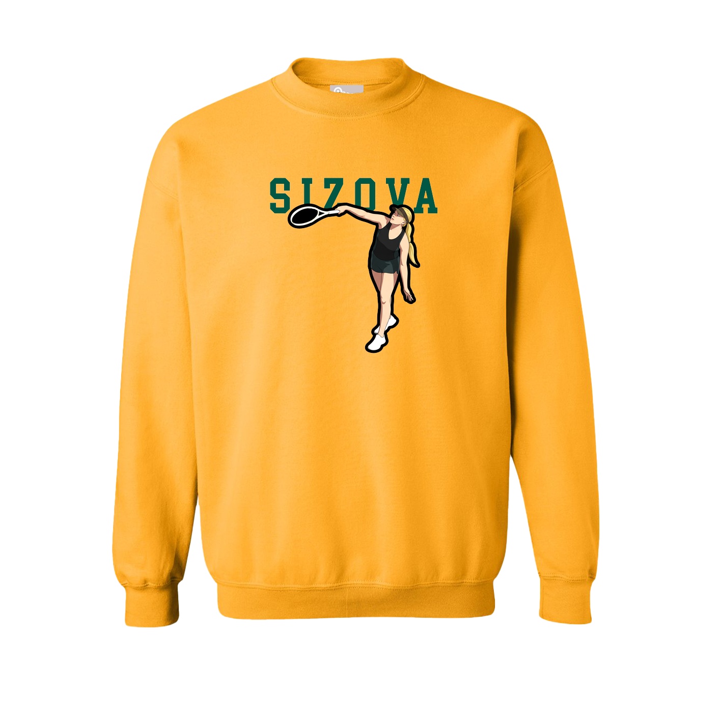 Fleece Crew — Shirsey in Gold