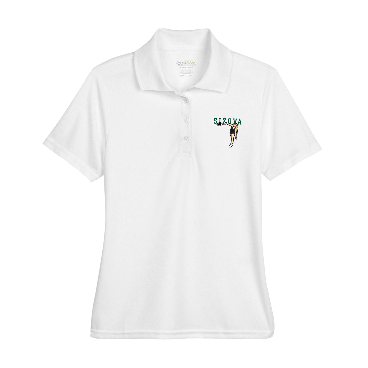 Womens Performance Polo — Shirsey in White