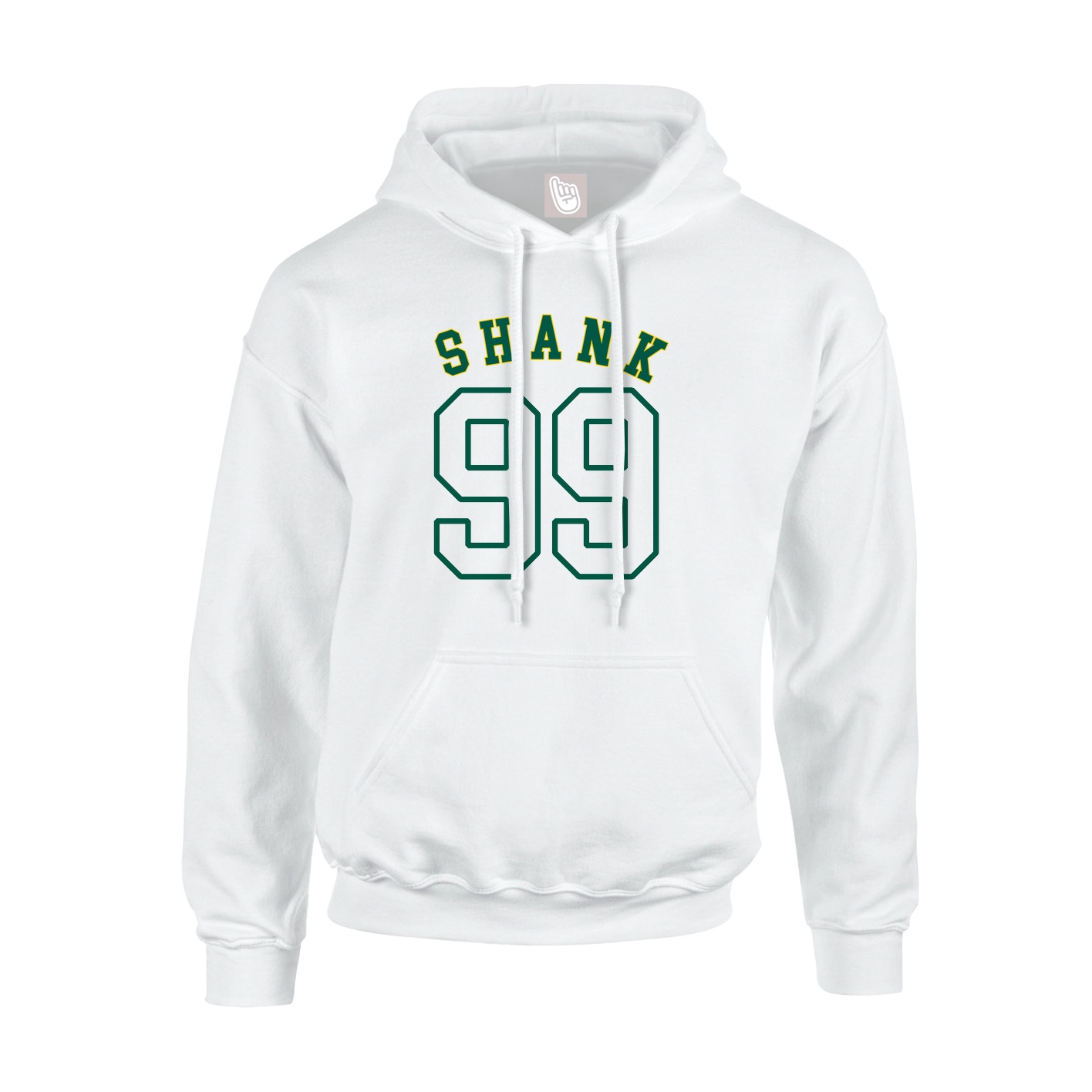 Hoodie — Shirsey Arch in White